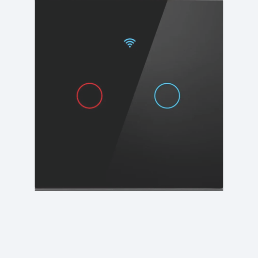 Smart WiFi Touch Light Switch (EU) – 1/2/3 Gang | No Neutral | Alexa & Google Home