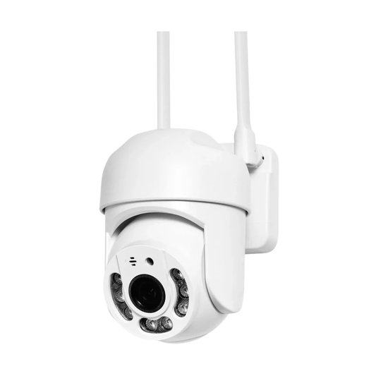 Smart Outdoor WiFi Security Camera – 360° PTZ, Night Vision & Remote Monitoring.